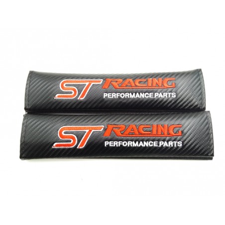 Juego de 2 Cubre cinturones FORD ST RACING Carbono