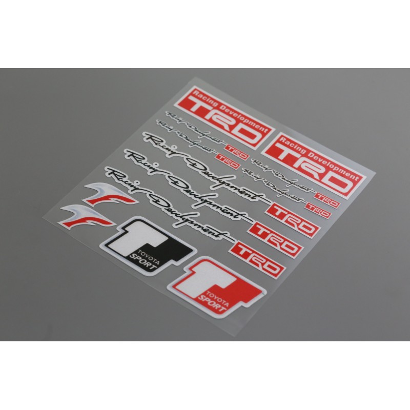 Vinilo Pegatinas Set TRD RACING DEVELOPMENT