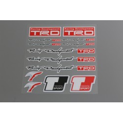 Vinilo Pegatinas Set TRD RACING DEVELOPMENT