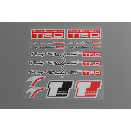 Vinilo Pegatinas Set TRD RACING DEVELOPMENT