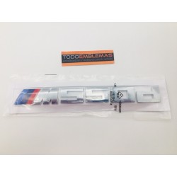 Emblema Trasero Letras BMW M550d Cromadas