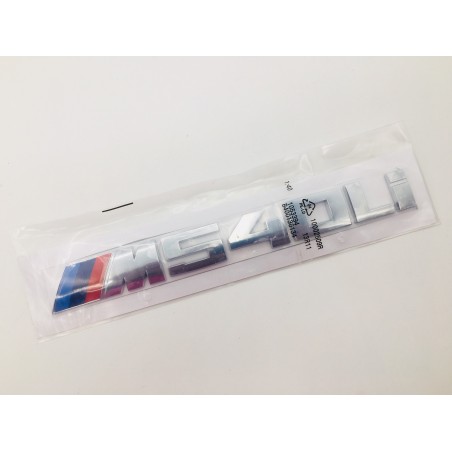Emblema Trasero Letras BMW M540Li Cromadas