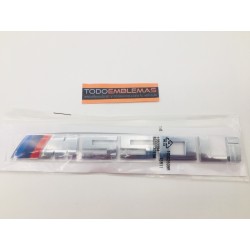 Emblema Trasero Letras BMW M550Li Cromadas