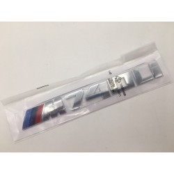 Emblema Trasero Letras BMW M740Li Cromadas