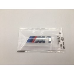 Emblema Lateral BMW M1 Cromado 7cm