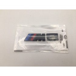 Emblema Trasero BMW M2 Negro 9cm