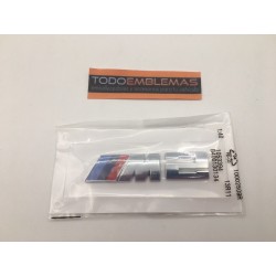 Emblema Trasero BMW M2 Cromado 9cm