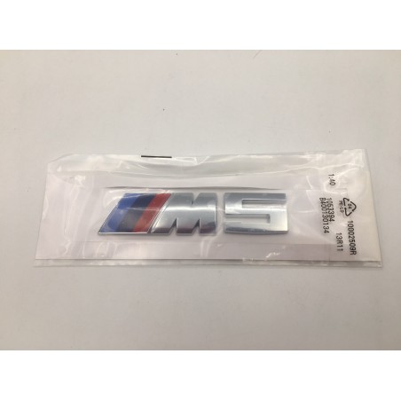 Emblema Trasero BMW M5 Cromado 12CM