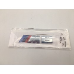 Emblema Trasero BMW M6 Cromado 12CM