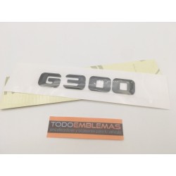 EMBLEMA LETRAS MERCEDES BENZ CLASE G G300 NEGRAS