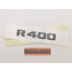 EMBLEMA LETRAS MERCEDES BENZ CLASE R R500 NEGRAS