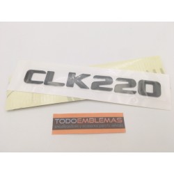 EMBLEMA LETRAS MERCEDES BENZ CLASE CLK CLK220 NEGRAS