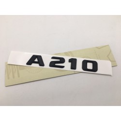 EMBLEMA LETRAS MERCEDES BENZ CLASE A A210 NEGRAS