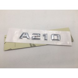 EMBLEMA LETRAS MERCEDES BENZ CLASE A A210 CROMADAS