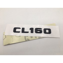 EMBLEMA LETRAS MERCEDES BENZ CLASE CL CL180 NEGRAS