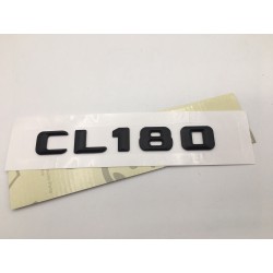 EMBLEMA LETRAS MERCEDES BENZ CLASE CL CL180 NEGRAS