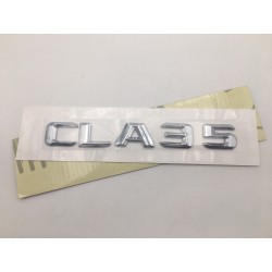 EMBLEMA LETRAS MERCEDES BENZ CLASE CLA CLA35 CROMADAS