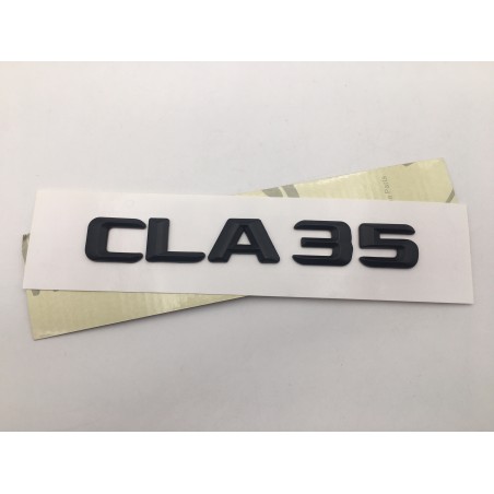 EMBLEMA LETRAS MERCEDES BENZ CLASE CLA CLA35 NEGRAS