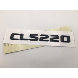 EMBLEMA LETRAS MERCEDES BENZ CLASE CLS CLS220 NEGRAS