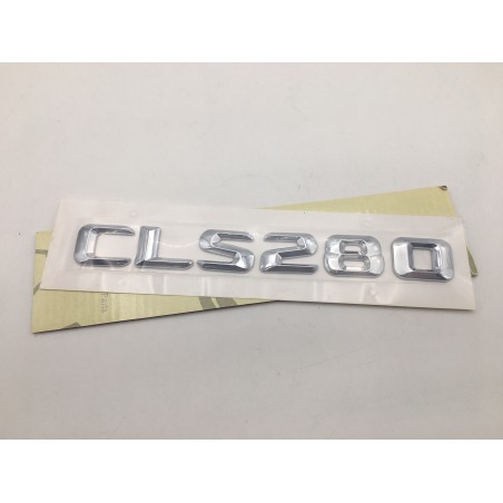 EMBLEMA LETRAS MERCEDES BENZ CLASE CLS CLS280 CROMADAS