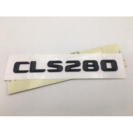 EMBLEMA LETRAS MERCEDES BENZ CLASE CLS CLS280 NEGRAS