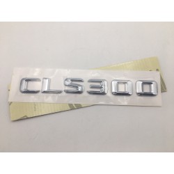 EMBLEMA LETRAS MERCEDES BENZ CLASE CLS CLS300 CROMADAS
