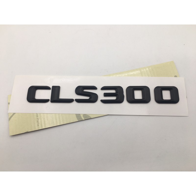 EMBLEMA LETRAS MERCEDES BENZ CLASE CLS CLS300 NEGRAS