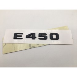EMBLEMA LETRAS MERCEDES BENZ CLASE E E450 NEGRAS