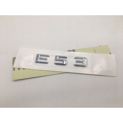 EMBLEMA LETRAS MERCEDES BENZ CLASE E E53 CROMADAS