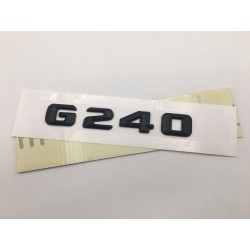 EMBLEMA LETRAS MERCEDES BENZ CLASE G G240 NEGRAS