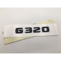 EMBLEMA LETRAS MERCEDES BENZ CLASE G G320 NEGRO