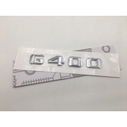 EMBLEMA LETRAS MERCEDES BENZ CLASE G G400 CROMADAS
