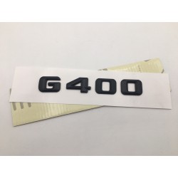 EMBLEMA LETRAS MERCEDES BENZ CLASE G G400 NEGRAS