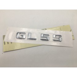 EMBLEMA LETRAS MERCEDES BENZ CLASE GL GL55 CROMADAS