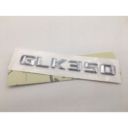 EMBLEMA LETRAS MERCEDES BENZ CLASE GLK GLK350 CROMADAS