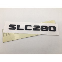 EMBLEMA LETRAS MERCEDES BENZ CLASE SLC SLC280 NEGRO