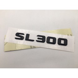EMBLEMA LETRAS MERCEDES BENZ CLASE SL SL300 NEGRO