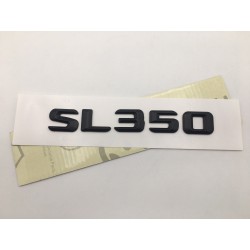 EMBLEMA LETRAS MERCEDES BENZ CLASE SL SL350 NEGRO