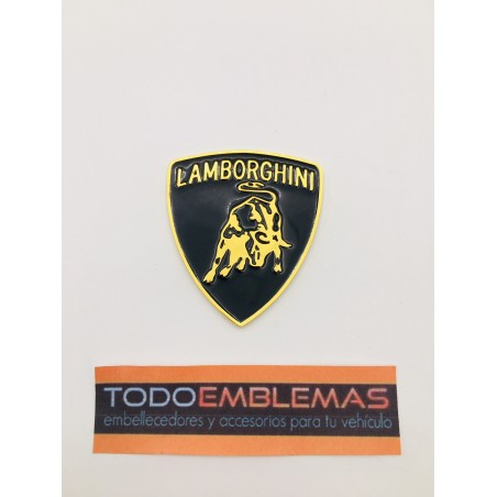Emblema Placa LAMBORGHINI 60x52mm