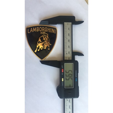 Emblema Placa LAMBORGHINI 60x52mm