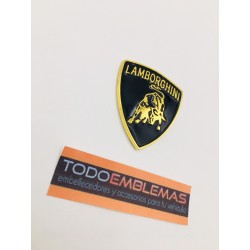 Emblema Placa LAMBORGHINI 60x52mm