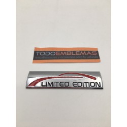 Emblema Metálico LIMITED EDITION Cromado 90x23mm