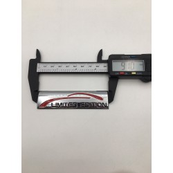 Emblema Metálico LIMITED EDITION Cromado 90x23mm
