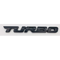 EMBLEMA TURBO NEGRO