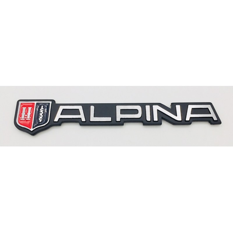 Emblema Placa 3D BMW ALPINA 138x26mm