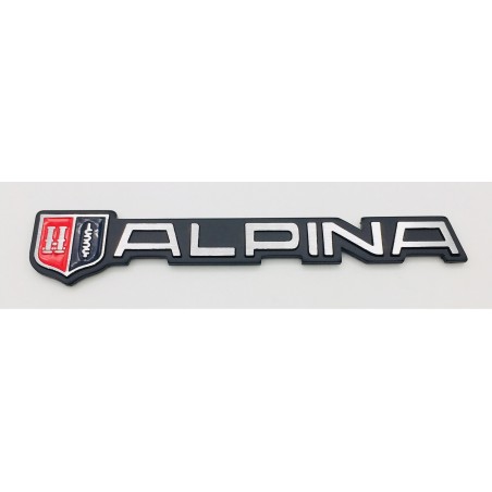 Emblema Placa 3D BMW ALPINA 138x26mm