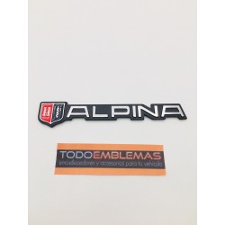 Emblema Placa 3D BMW ALPINA 138x26mm