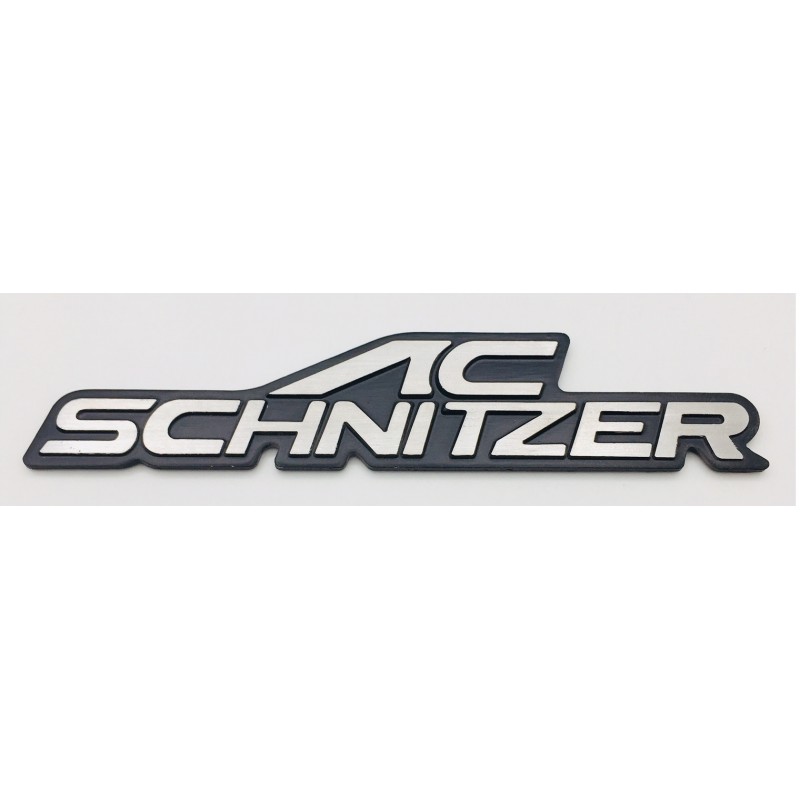 Emblema Placa BMW AC-SCHNITZER 160x35mm