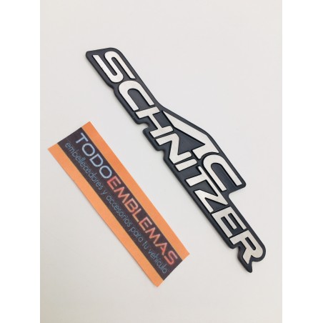 Emblema Placa BMW AC-SCHNITZER 160x35mm