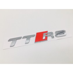 Emblema Trasero AUDI TTRS Cromado